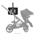 Baby Trend Modular Storage Basket - Dash Black for Morph Single to Double Stroller