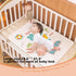 1 Pcs 23.6 * 31.5 Inch Waterproof Changing Pads for 0-3 Years Old Baby, Cute Leak Proof Crib Diaper Pads, Portable