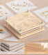 11" 11" Wakhow Flower Press Kit x Large Wooden Flower Presser for Adults & Teens | DIY Bouquet Preservation & Dried