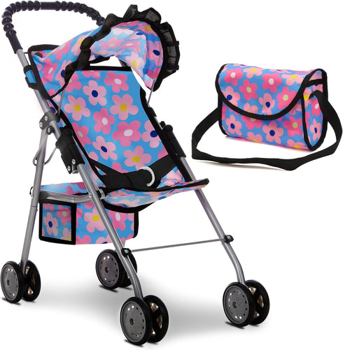 Dolls To Play Baby Doll Stroller for Girls, Toddler Play Toy Doll