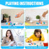 25 Pcs Art Dice Game, 9 Art Inspiration Dice and 16 Education Cards for Creative Drawing and Painting Set
