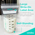7 oz. (100 Pack) Breast Milk Storage Bags by Cimilre, Leak-Proof Breastmilk Storage Bags, Freeze Flat or Standing, Bags