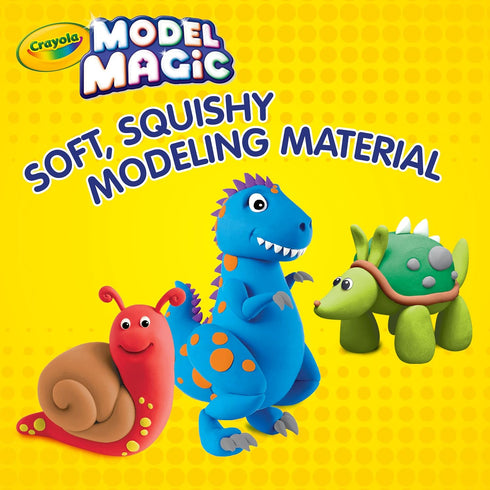 Crayola Model Magic 4-Ounce, Earth Tone, Modeling Clay Alternative