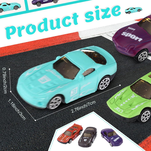 Wovnet 3 4-8 Pcs Color Changing Cars Bath Toys for Kids Vehicles in Water Goodie Bags Fillers Sensory Toys Bathtub Race