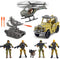 KAIM Army Toys for Boys Age 3-7,Military Toy Set with Lights &