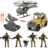 KAIM Army Toys for Boys Age 3-7,Military Toy Set with Lights &
