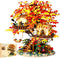 HJPLPXH Cherry Blossom Bonsai Tree House Building Blocks Set Plants Flowers Treehouse Architecture