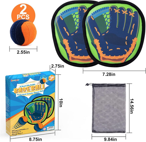 Set 3 4 5 6 7 8 4-8 8-12 Toss and Catch Ball Game Birthday Gifts for Years Old Boys Girls, Yard Camping Outdoor Games