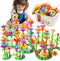 Garbo Star Flower Garden Building Toys for Girls, Educational Activity Preschool Birthday Gifts for