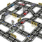 Magnetic Tiles Road Set with Pullback Car, Magnetic Blocks for Kids Ages