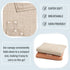 2 Pack Meracorallo Muslin Baby Car Seat Cover, Lightweight Breathable Soft Infant Carrier Cover Carseat Canopy for Baby