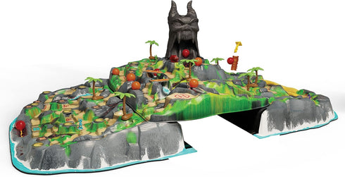 Goliath Fireball Island Board Game - Unique Game Board and Components, 2-4 Players Ages 7 and Up