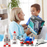 Set 4-5 6-8 Family1) Wbzle Educational & Interactive Rockets for Kids | STEM Space Kids | Space Launch for Toddler Toys