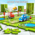 64 Set 3 4 5 6 3-5 3 1-3 2-4 4-6 JUKUDAHU Pieces Puzzle Race Track Car Toys for Year Old Boys - Puzzle Tracks Car Toys
