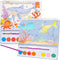 Paint with Water Books for Kids, Watercolor Coloring Book Mess Free Watercolor
