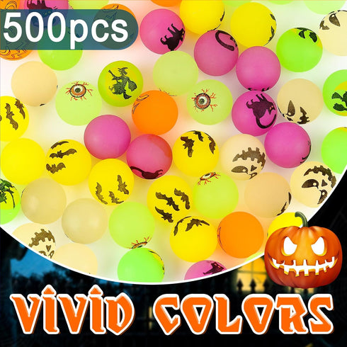Deekin 300 Pcs Halloween Bouncing Balls, Glow in the Dark Rubber Party Favors for Boys and Girls Birthday Gifts