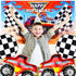 Tatuo Truck Party Decorations Supplies, Photography Background 5 x 3 Feet, Happy Birthday Banner 6 x 1 Feet for Kids