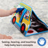 Tummy 3 1+ Ms. Rachel Official Time Activity Bus Folding Play Mat with Baby Mirror & Sensory Toys for Interactive Play