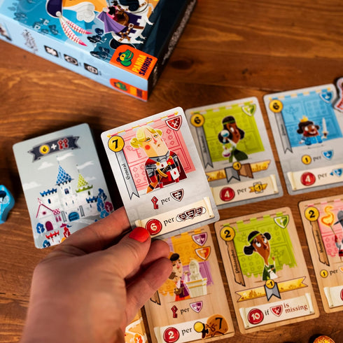 10+, 2-5 15-30 Pandasaurus Games Castle Combo Card Game - Maximize Combos in This Card Placement Strategy Game, Quick