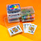 JINUPHION 8 Pcs Playing Card Case, Small Clear Box, Plastic Deck Box,