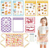 SHIQIKEJIPTY 7 Pieces Restaurant Server Play Toys Set Pretend Play Restaurant Food Kids