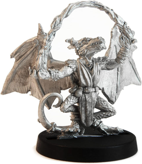 Stonehaven Kobold Mage Lord Miniature Figure for 28mm Scale Table Top War Games - Made in USA