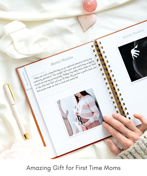 Lamare Pregnancy Journal for First Time Moms Hardcover Pregnancy Planner & Diary Pregnancy Gift for First Time Moms