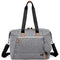 Dikaslon Large Diaper Bag Tote for Mom and Dad, Multifunction Baby Tote Bag with Pacifier Case and Changing Pad, Grey