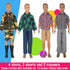 32Pcs Doll Clothes and Accessories - 12 Inch Boy Dolls, 20 Different Wear Clothes, 4 Pairs of Shoes, Glasses, Earphones
