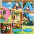 Set 731PCS Hammock, 6-12 Treehouse Building Compatible with Friends, Girls Forest Tree House Building Kit Toys with LED