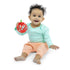 Red Apple Teether Toy from Hold My Own Collection - Easy Grasp Design, BPA Free for Newborns