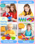 Counting Animals Montessori Toys for Boys & Girls Ages 3-5, Preschool Learning Activities & Sensory Gifts for Kids