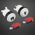 Arcade Button, 1P 2P Player Push Button DIY Kit for Arcade Joystick Games.