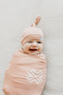 Mesa Large Premium Knit Baby Swaddle Blanket by Copper Pearl
