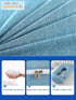 Wndy's Dream 60 inch Pregnancy Pillow with Removable Velvet Cover, Side J Type Full-Body Pillow for Back, Legs