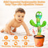 18 51 1 Rechargeable Dancing Talking Cactus Toy Mimics back, Singing Cactus Baby Toy, Educational Baby Toys months+ w/