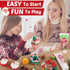 Set, 6+, Christmas Mini Food Craft Kits, Making Miniature Food and Mini Dessert Cup Craft DIY Replica Food Fun for Kids