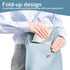 DEEKI Pinch-Proof Pinching Foldable Portable Potty Seat for Kids Travel, Integrated TPE Folding Joint Training Potty