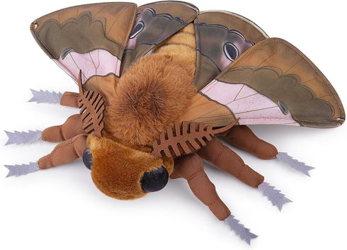 Frankiezhou Home Ginkgo Moth Plush Toy, Giant Ginkgo Moth Stuffed Animals 26in, Realistic Soft