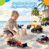 Bulldozer 3 4 5 6 Construction Truck Toys for Toddlers: Push Go Truck Sandbox Excavator Toy Trucks Vehicles Snow Plow