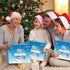 30 Pack Snowman Kit - Build a Snowman Kit DIY Christmas Craft Gifts - Creative Air Dry Clay Modeling Crafts Kit