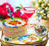 50 Pcs Art Paint Paper Plates, 7" Art Painting Dessert Plates for Painting Theme Baby Shower Birthday Party Supplies