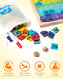 Coogam Wooden Math Hundred Board - Educational Toys for Preschool 3-5 Year Old Boys and Girls