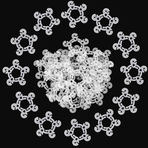 30Pcs White Balloon Clips for Balloon Arch, Clip Holders for Birthday Wedding Baby Shower Party Decorations