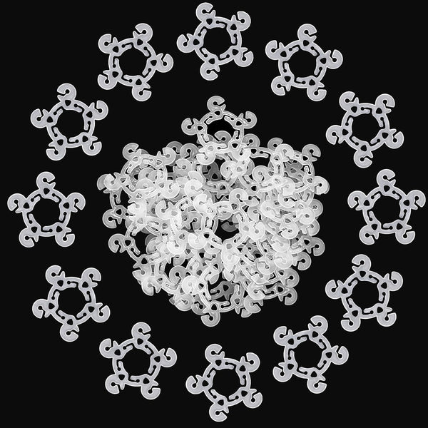 30Pcs White Balloon Clips for Balloon Arch, Clip Holders for Birthday Wedding Baby Shower Party Decorations