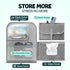 Portable Changing Pad Waterproof Foldable Diaper Changing Pad with Wipes Pocket, Soft Travel Changing Mat for Baby