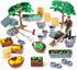 54 Pcs Play Farm Feed Food Accessories Toy Set Mini Educational Playset