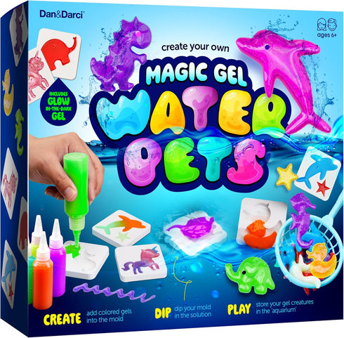 Dan&Darci Aqua Fairy Water Gel Kit for Kids - Gifts for Girls