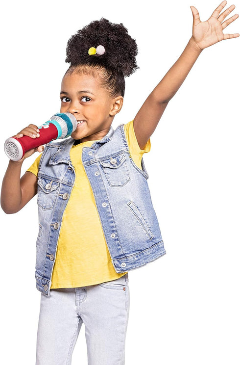 Battat – Toy Karaoke Mic – Light-Up & Voicechanging Microphone – Record & Playback – Sing-Along With Bluetooth – 3 Years + – Musical Light Show Microphone