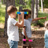 Luwint Pocket Telescope Toy for Kids, 4 Pack Portable Science Monocular, Retractable Spyglass Educational Toy